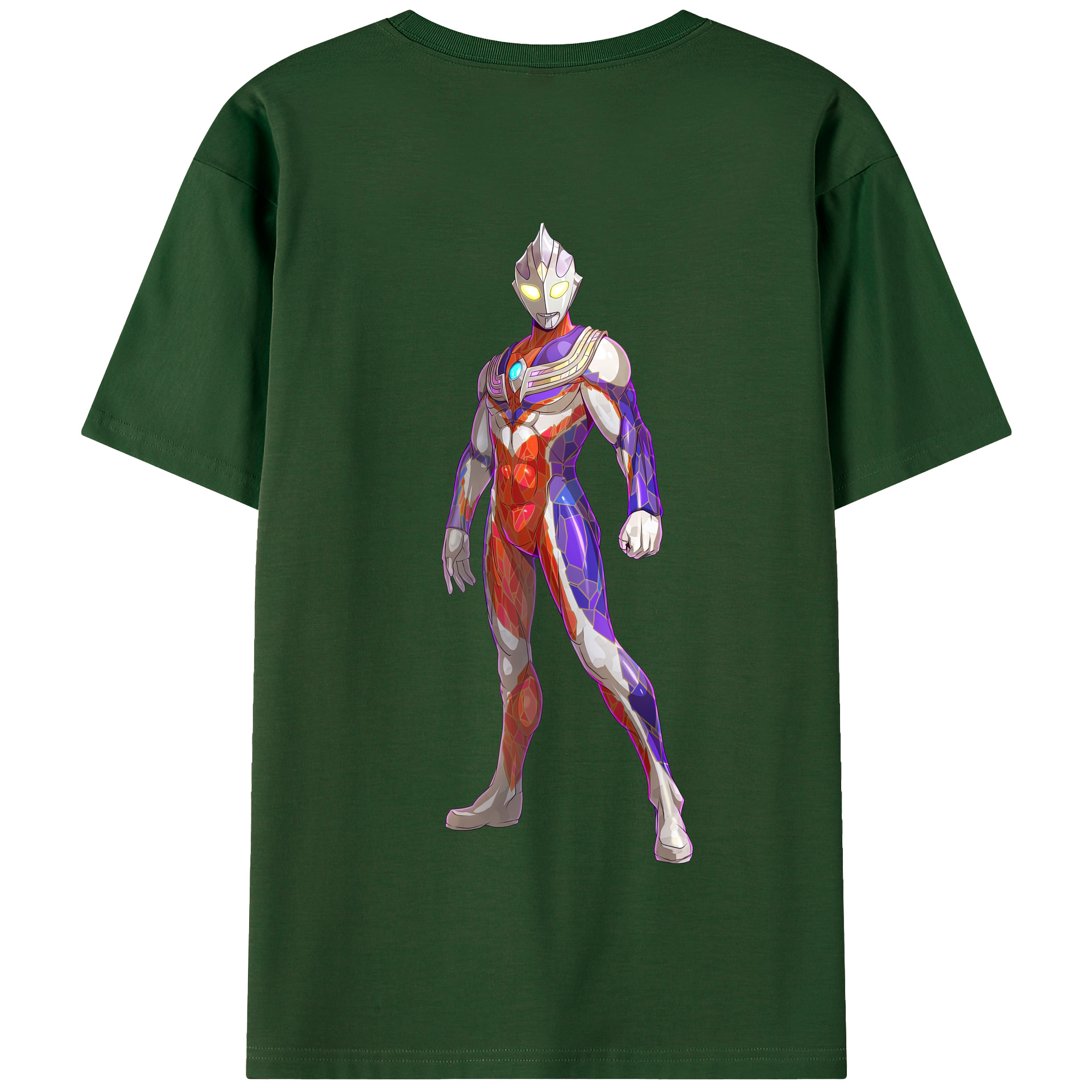（画像用） ウルトラマン Ultraman 綿100％半袖Tシャツ（背面プリント）